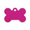 Identification plate for collar Imarc Bone Pink