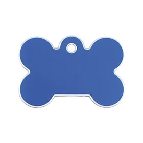 Identification plate for collar Imarc Hi Line Blue