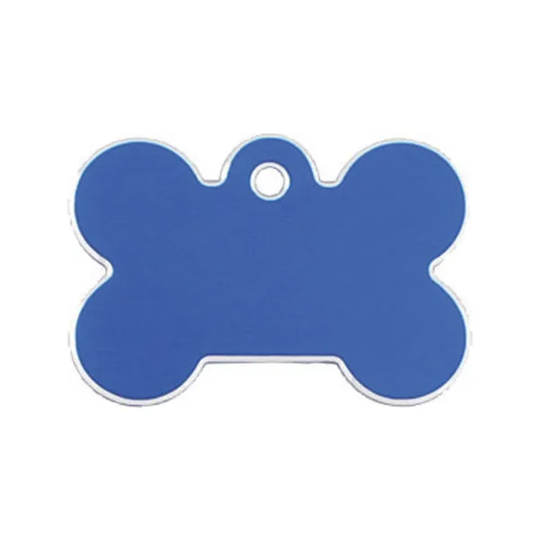 Identification plate for collar Imarc Hi Line Blue