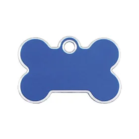 Identification plate for collar Imarc Bone Blue