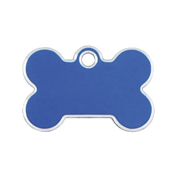 Identification plate for collar Imarc Bone Blue