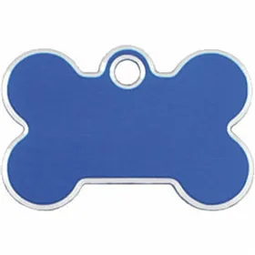 Identification plate for collar Imarc Bone Blue