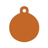 Identification plate for collar Imarc Circle Orange