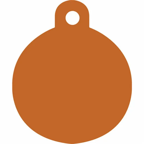Identification plate for collar Imarc Circle Orange