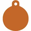 Identification plate for collar Imarc Circle Orange