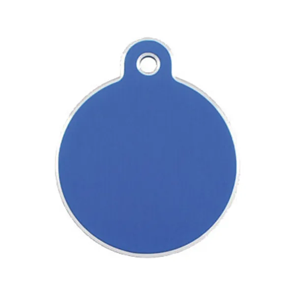 Identification plate for collar Imarc Circle Blue