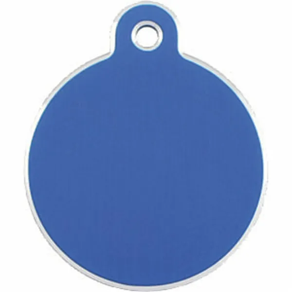 Identification plate for collar Imarc Circle Blue