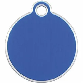 Identification plate for collar Imarc Circle Blue