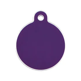 Identification plate for collar Imarc Circle Lilac