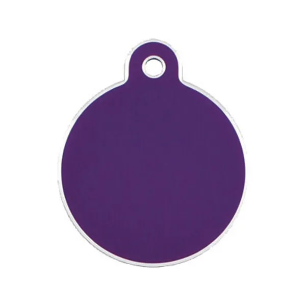 Identification plate for collar Imarc Circle Lilac