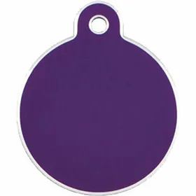 Identification plate for collar Imarc Circle Lilac