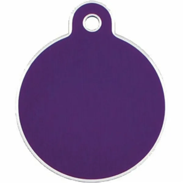 Identification plate for collar Imarc Circle Lilac