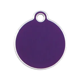 Identification plate for collar Imarc Circle Lilac