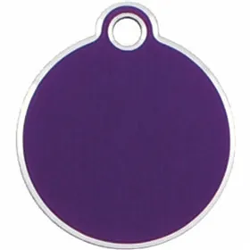 Identification plate for collar Imarc Circle Lilac
