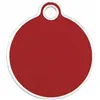 Identification plate for collar Imarc Circle Red
