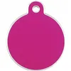 Identification plate for collar Imarc Circle Pink