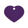 Identification plate for collar Imarc Heart Lilac