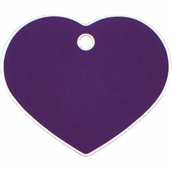 Identification plate for collar Imarc Heart Lilac