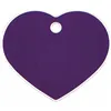 Identification plate for collar Imarc Heart Lilac