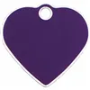 Identification plate for collar Imarc Heart Lilac