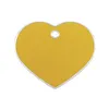 Identification plate for collar Imarc Hi Line Golden Heart Aluminium