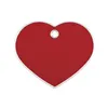 Identification plate for collar Imarc Heart Red