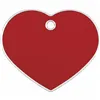 Identification plate for collar Imarc Heart Red