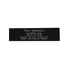 Identification plate for collar Imarc Door