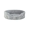 Dog Bed Trixie Jimmy Soft Light grey 55 x 45 cm