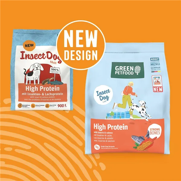 Fodder Green Petfood Insect Dog High Protein 900 g