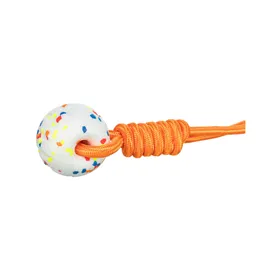 Pet Ball Trixie Light & Strong White Multicolour Thermoplastic Smooth