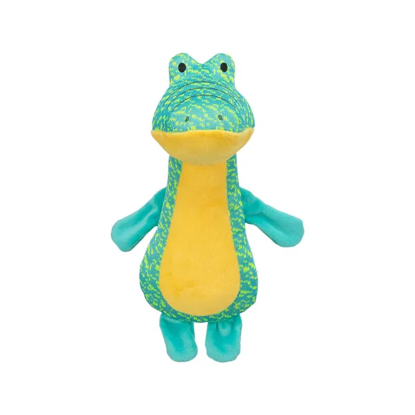 Soft toy for dogs Trixie Green Crocodile 29 cm Polyester