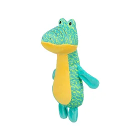 Soft toy for dogs Trixie Green Crocodile 29 cm Polyester