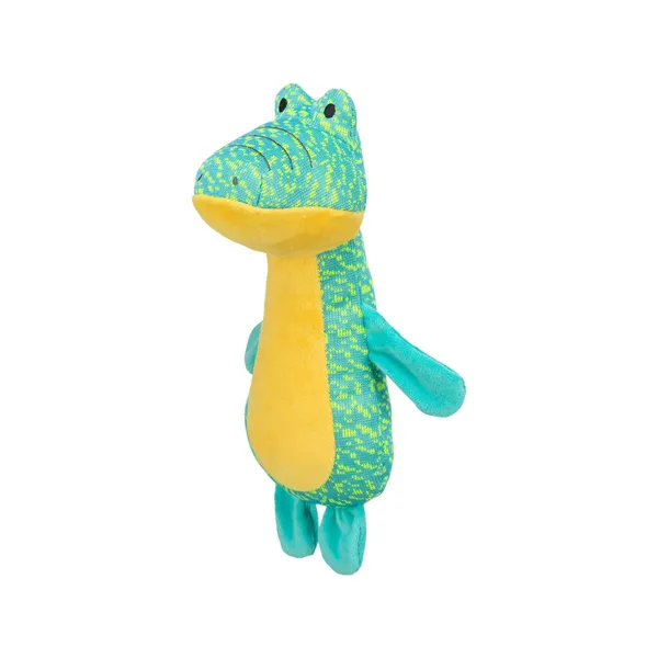 Soft toy for dogs Trixie Green Crocodile 29 cm Polyester