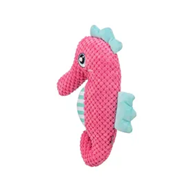 Soft toy for dogs Trixie Pink Sea Horse 28 cm Polyester