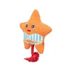 Soft toy for dogs Trixie Orange Starfish 22 cm Polyester
