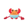 Soft toy for dogs Trixie Orange Crab 28 cm Polyester Plush Textile