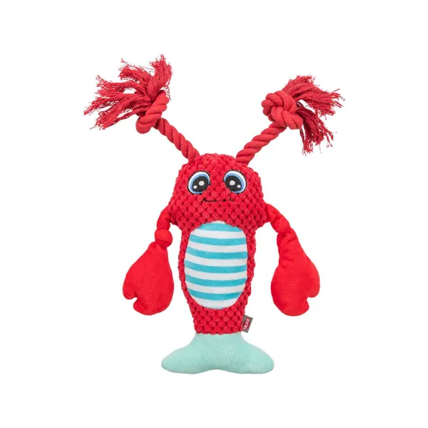 Soft toy for dogs Trixie Red Lobster 34 cm Polyester
