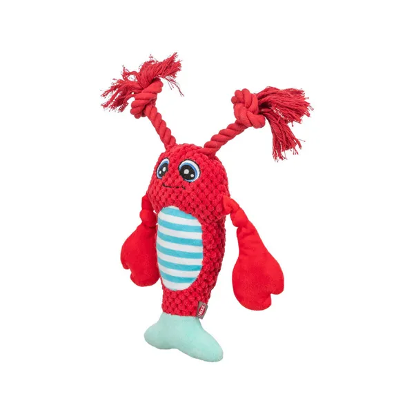 Soft toy for dogs Trixie Red Lobster 34 cm Polyester