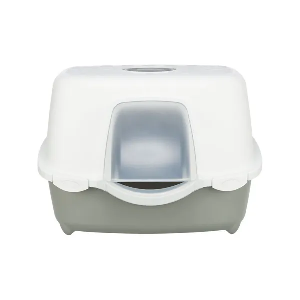 Cat Litter Box Trixie Davio Top White Grey 56 x 39 x 39 cm Plastic