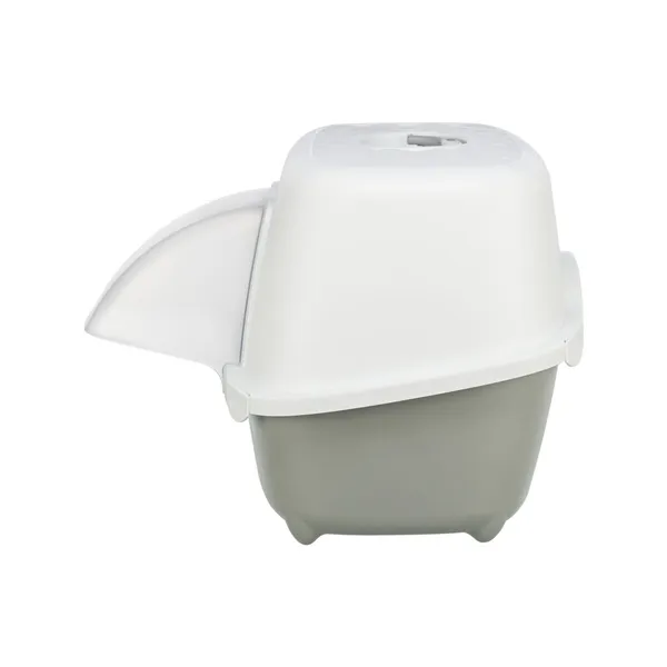 Cat Litter Box Trixie Davio Top White Grey 56 x 39 x 39 cm Plastic
