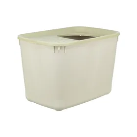 Cat Litter Box Trixie Hop-In 38 x 39 x 58 cm Green Grey Plastic