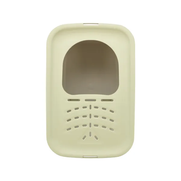 Cat Litter Box Trixie Hop-In 38 x 39 x 58 cm Green Grey Plastic