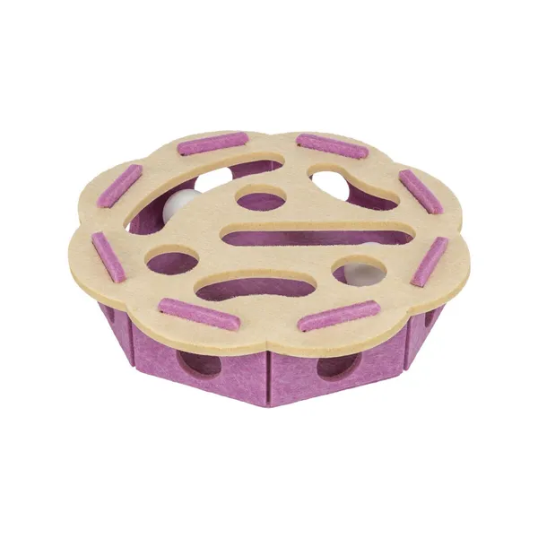 Cat toy Trixie Hole'n'Roll Flower 30 x 30 x 7,5 cm
