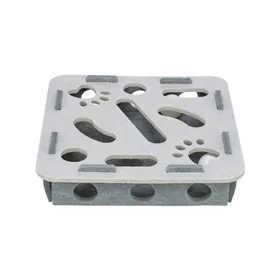 Cat toy Trixie Hole'n'Roll Box 30 x 30 x 7,5 cm Grey