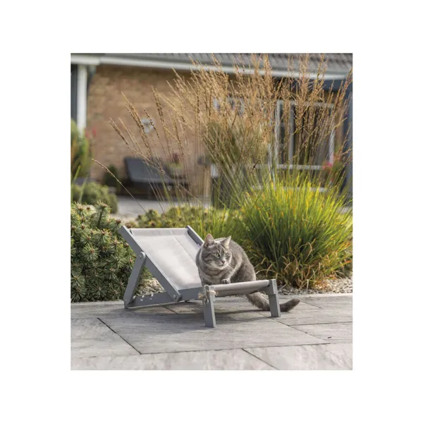 Cat Bed Trixie 33 x 37 x 51 cm Grey Chair