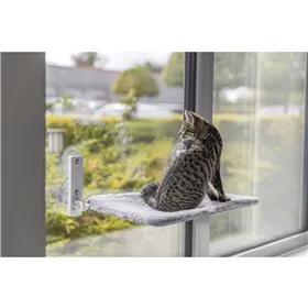 Hanging Cat Hammock Trixie 58 x 34 cm Grey
