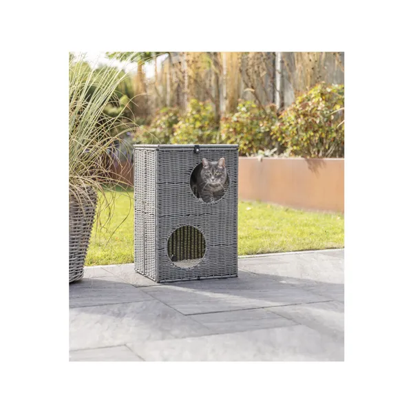 Cat cave Trixie Amalia Grey 37 x 57 x 35 cm