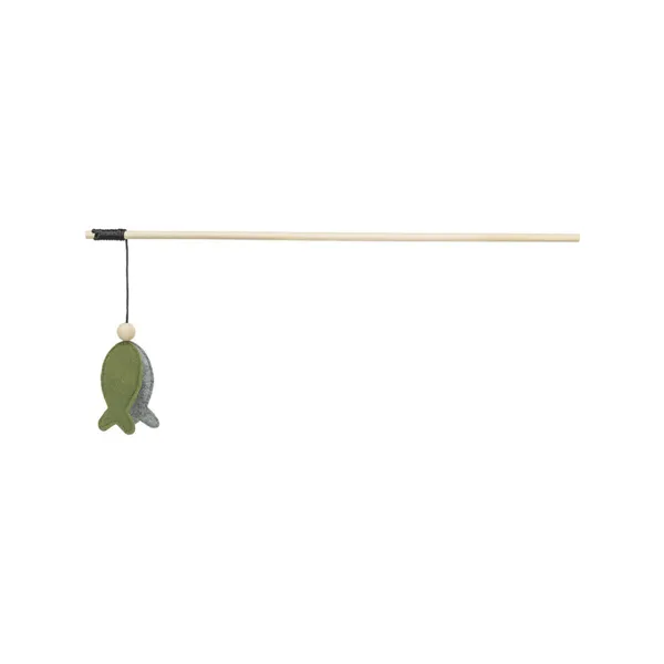 Cat toy Trixie Green Grey Fish 48 cm