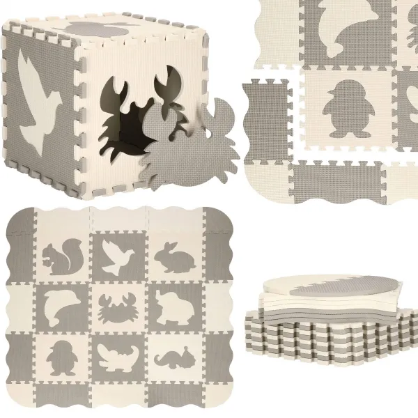 Laste vahtmatt - Puzle Springos FM0016 120 x 120 cm
